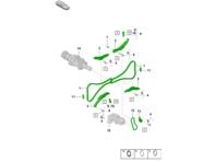 Kit de chaîne de distribution moteur. Porsche 982 Boxster GTS 4.0L 2017>> - 0PB109507E, 0PB109509B, 0PB109513B, 0PB109252B, 0PB109514A, 0PB109229A, 0PB109508B